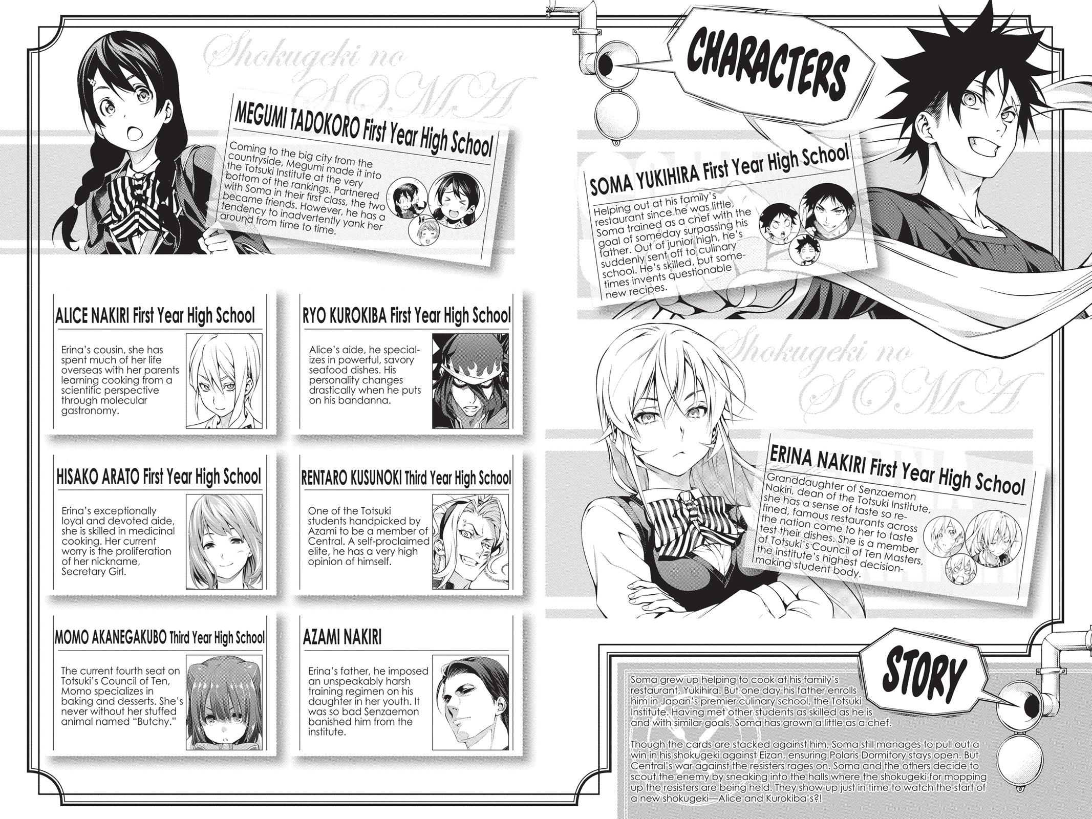 Read Food Wars! Shokugeki no Soma EN Manga Online