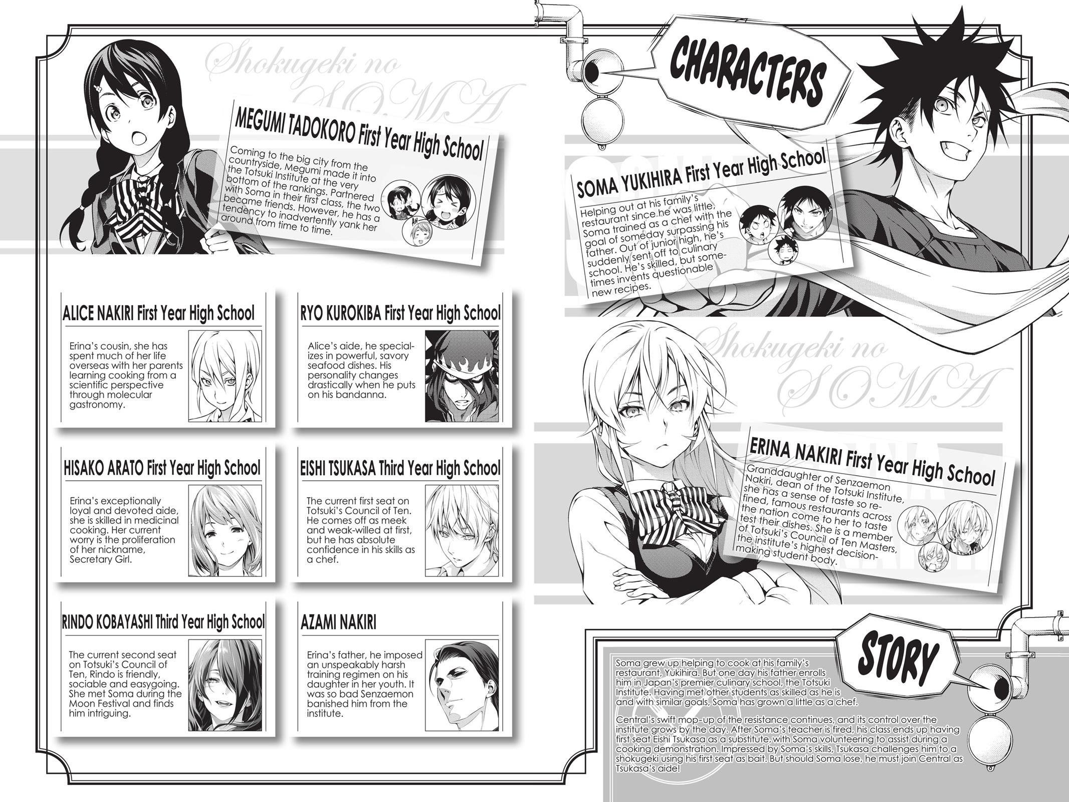 Read Food Wars! Shokugeki no Soma EN Manga Online