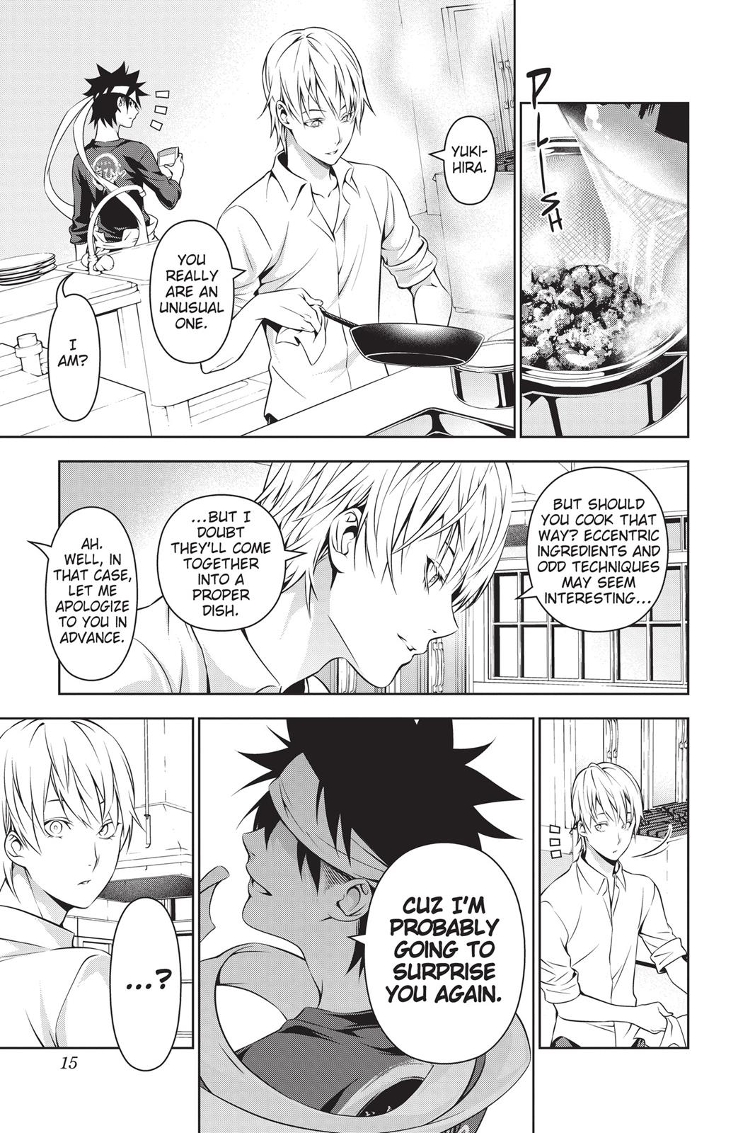 Read Food Wars! Shokugeki no Soma EN Manga Online