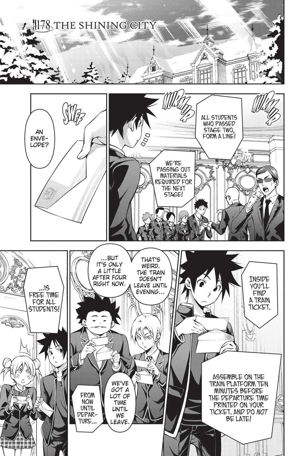 Read Food Wars! Shokugeki no Soma EN Manga Online