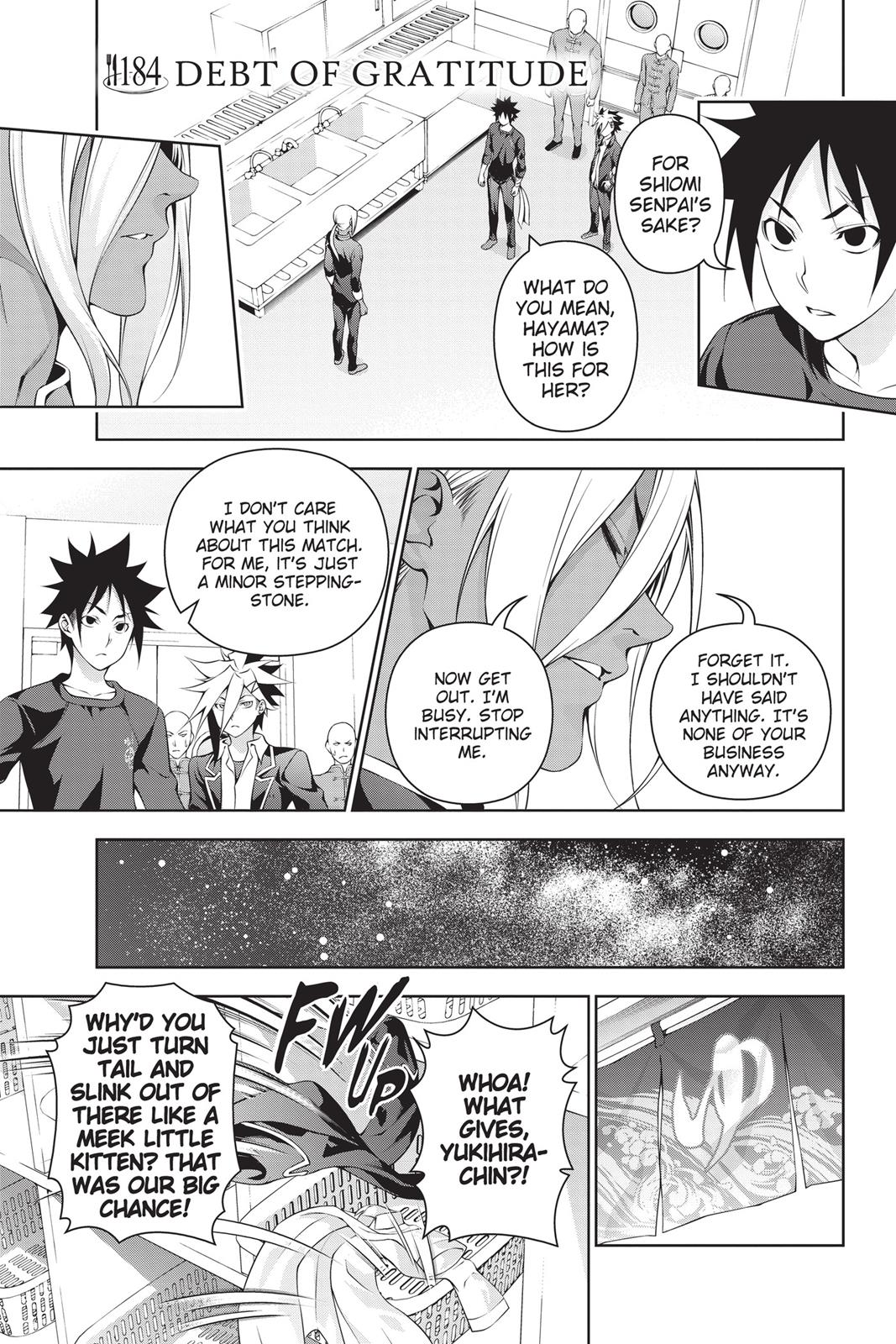 Read Food Wars! Shokugeki no Soma EN Manga Online