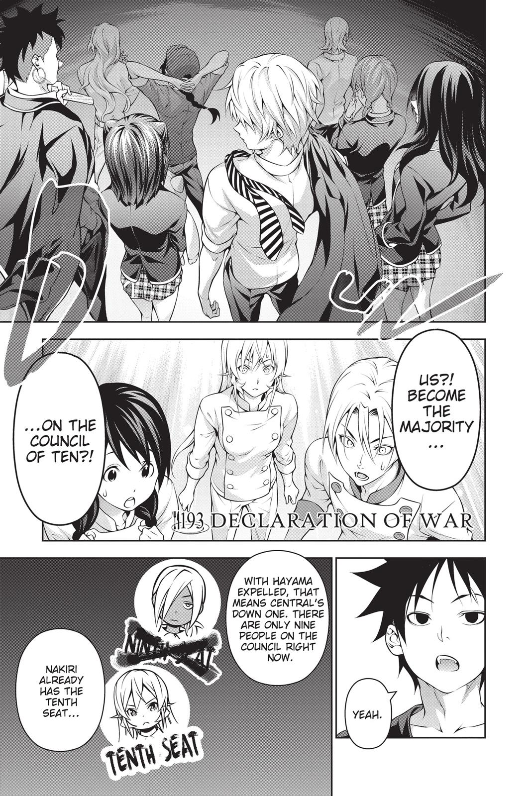 Read Food Wars! Shokugeki no Soma EN Manga Online