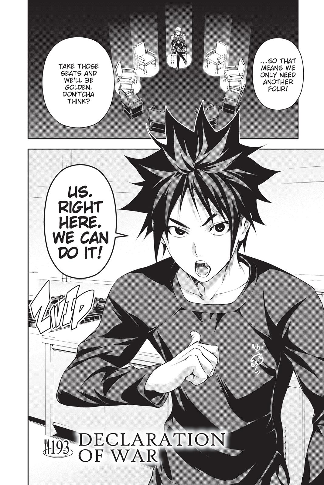 Read Food Wars! Shokugeki no Soma EN Manga Online