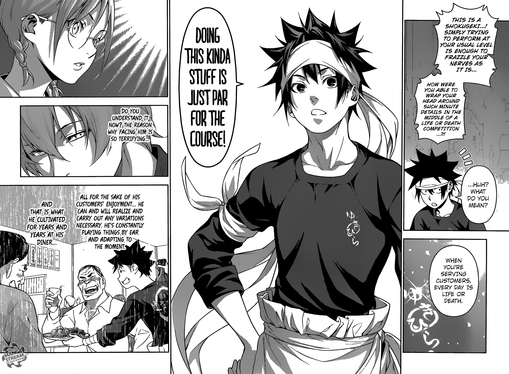 Read Food Wars! Shokugeki no Soma EN Manga Online
