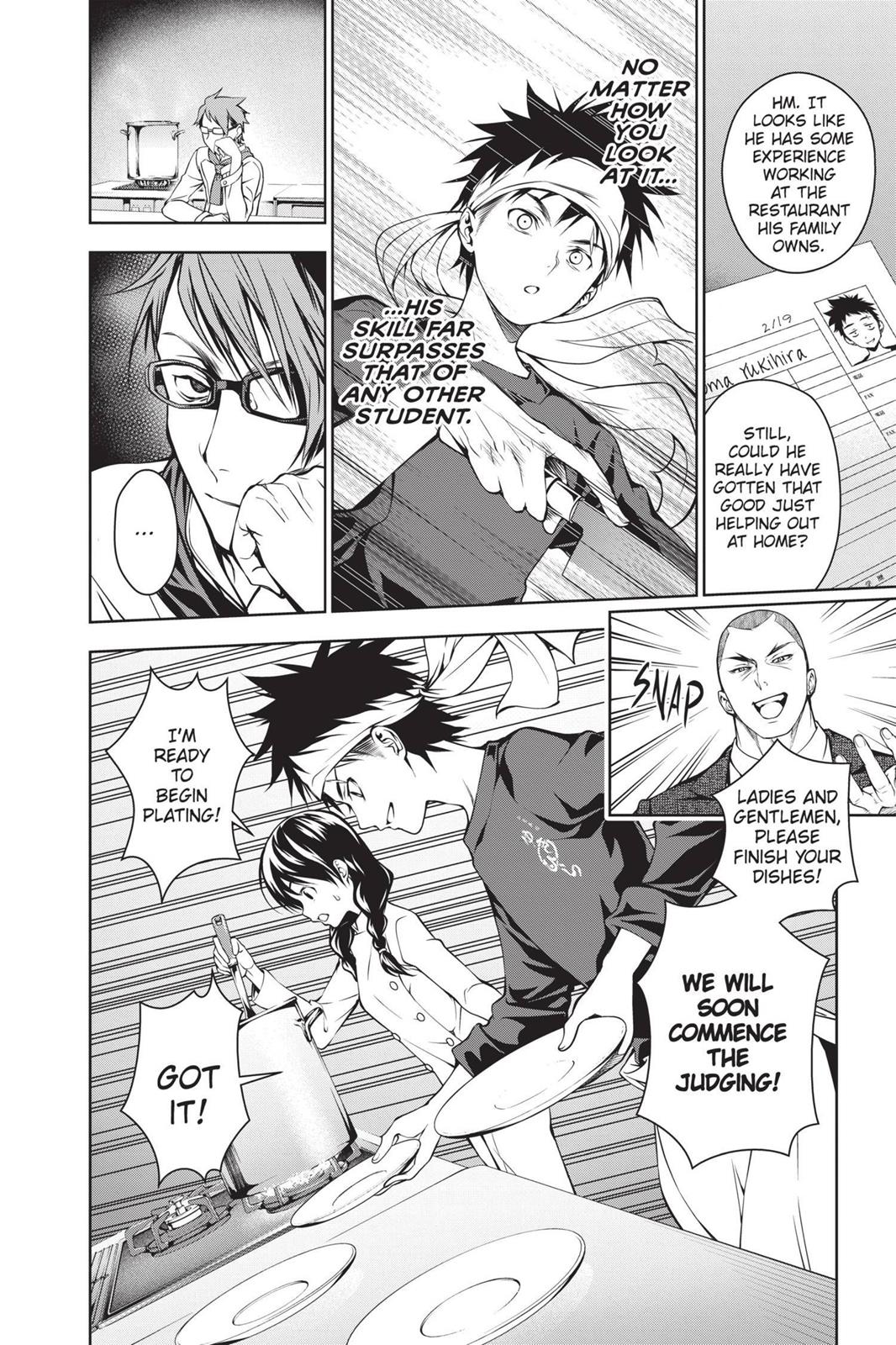 Read Food Wars! Shokugeki no Soma EN Manga Online