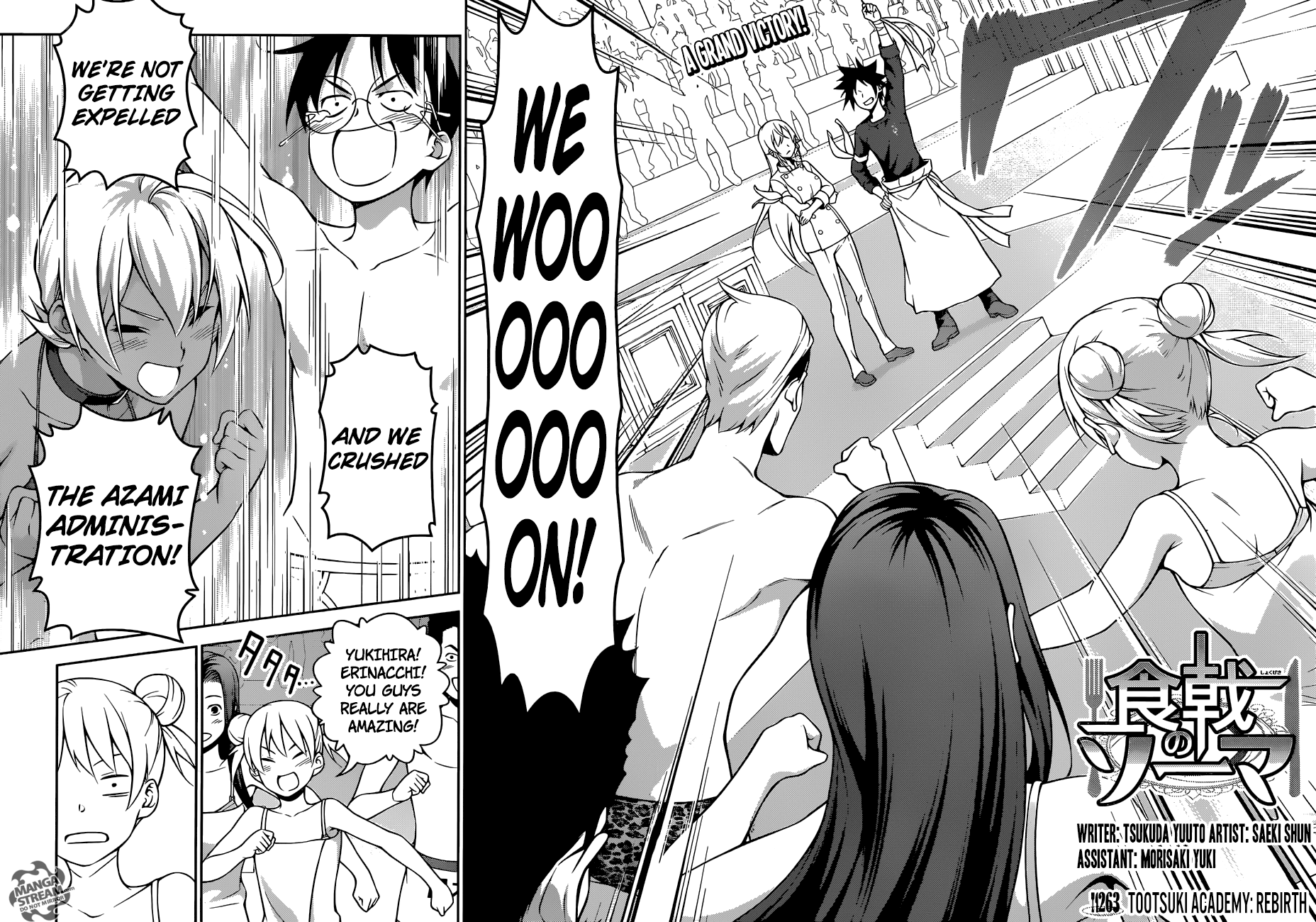 Read Food Wars! Shokugeki no Soma EN Manga Online
