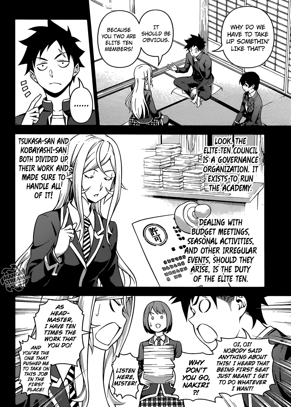 Read Food Wars! Shokugeki no Soma EN Manga Online