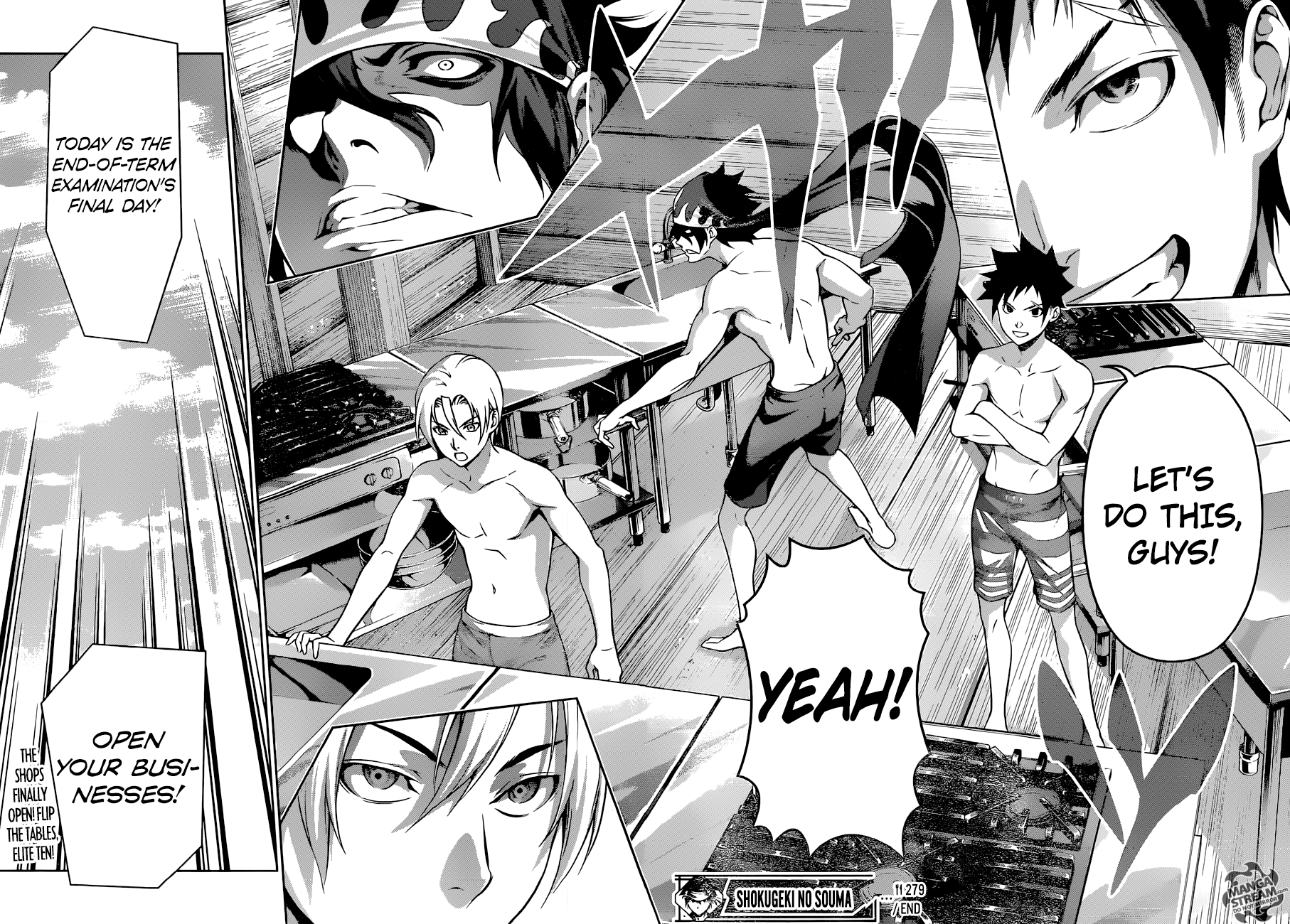 Read Food Wars! Shokugeki no Soma EN Manga Online