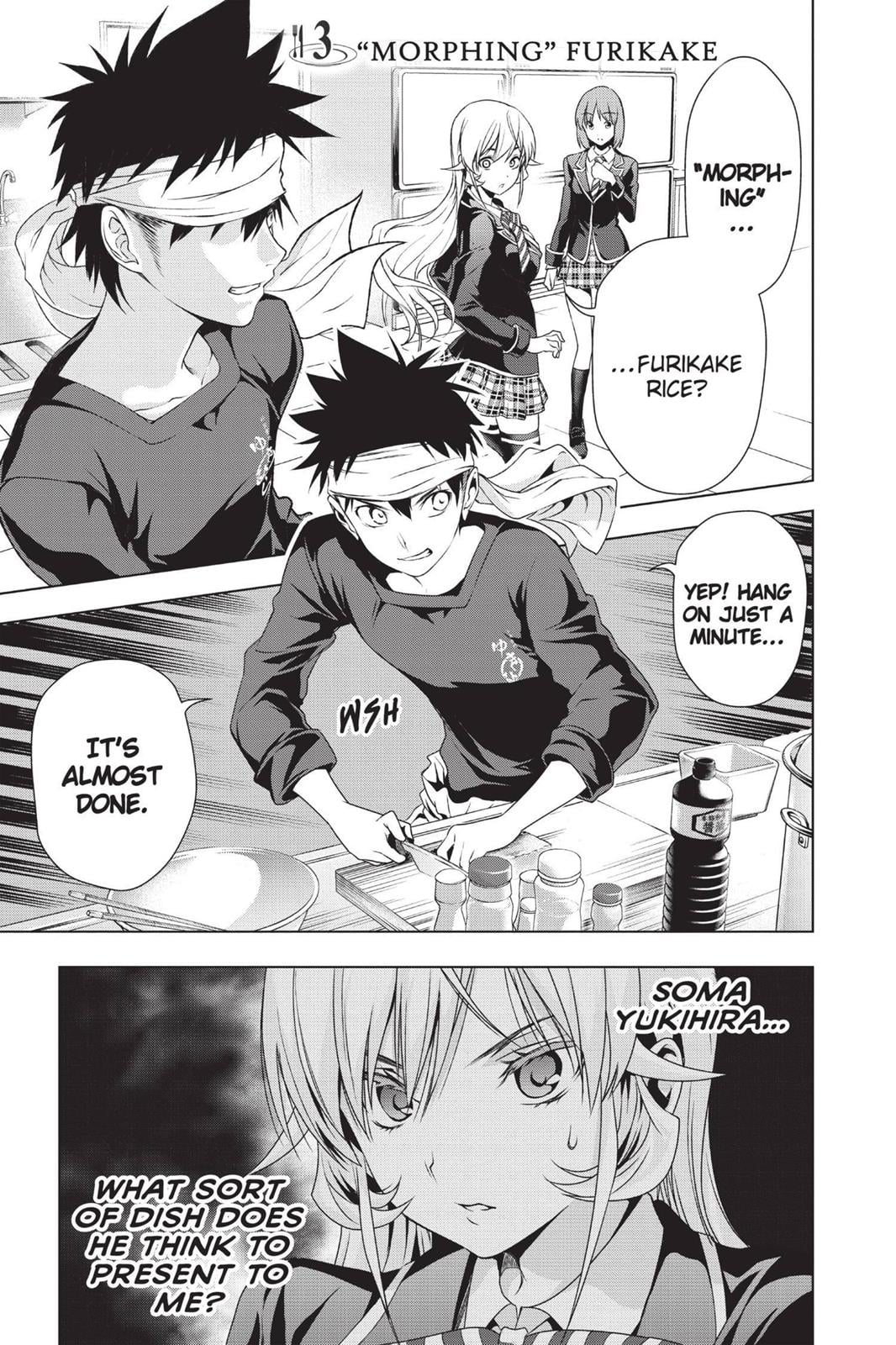 Read Food Wars! Shokugeki no Soma EN Manga Online
