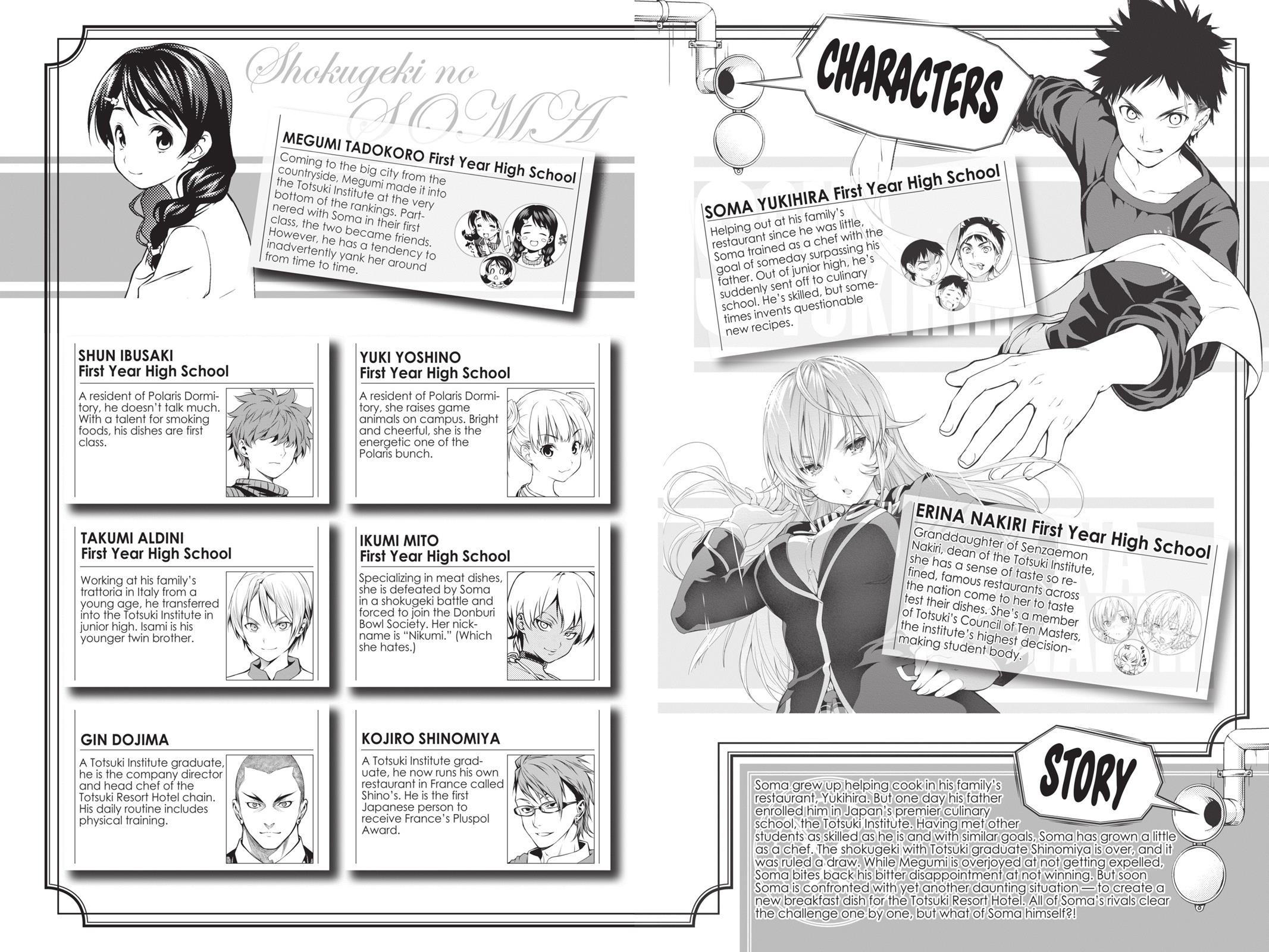 Read Food Wars! Shokugeki no Soma EN Manga Online