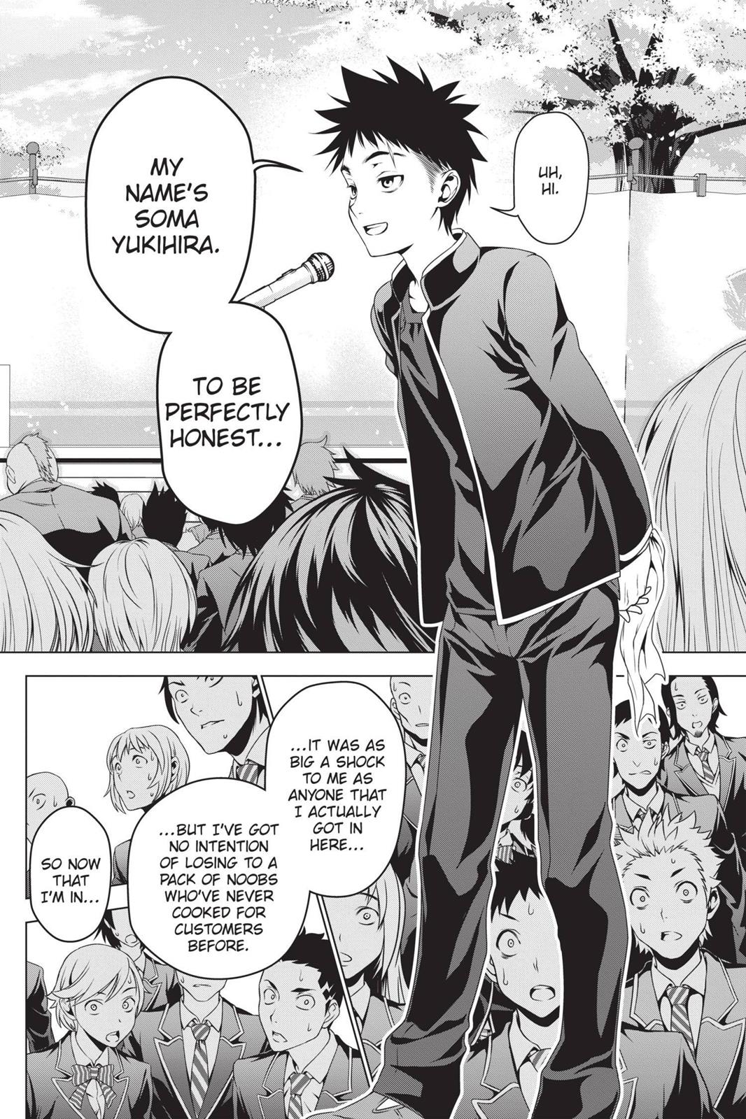 Read Food Wars! Shokugeki no Soma EN Manga Online
