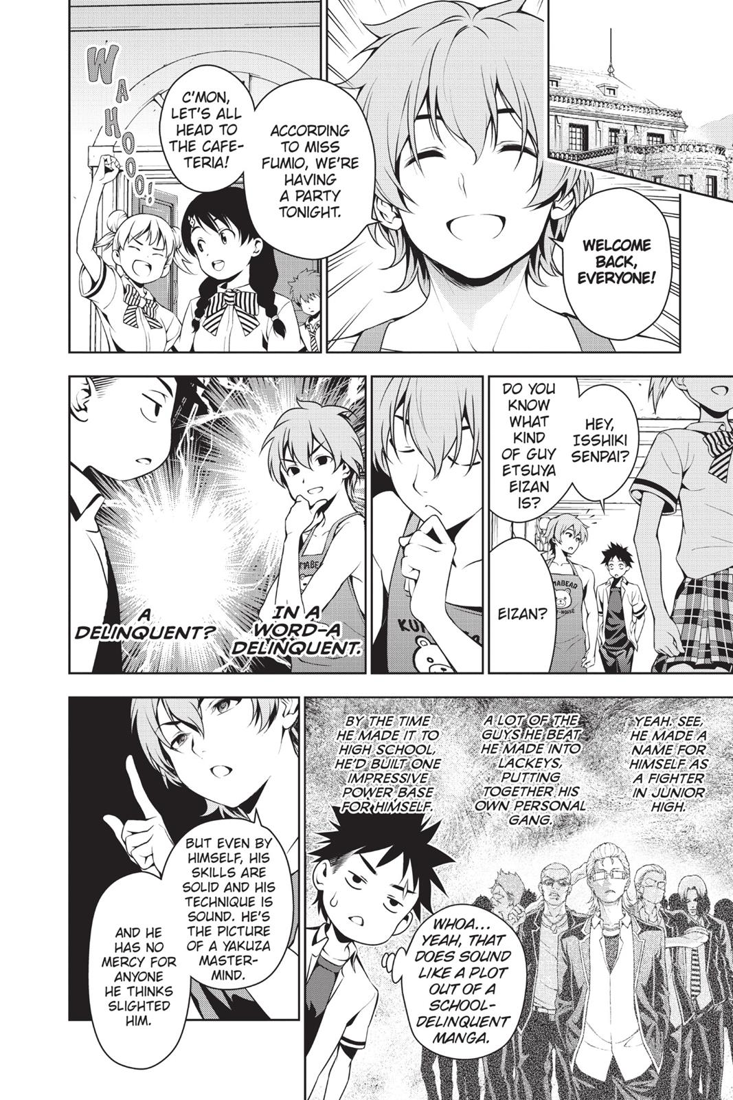 Read Food Wars! Shokugeki no Soma EN Manga Online
