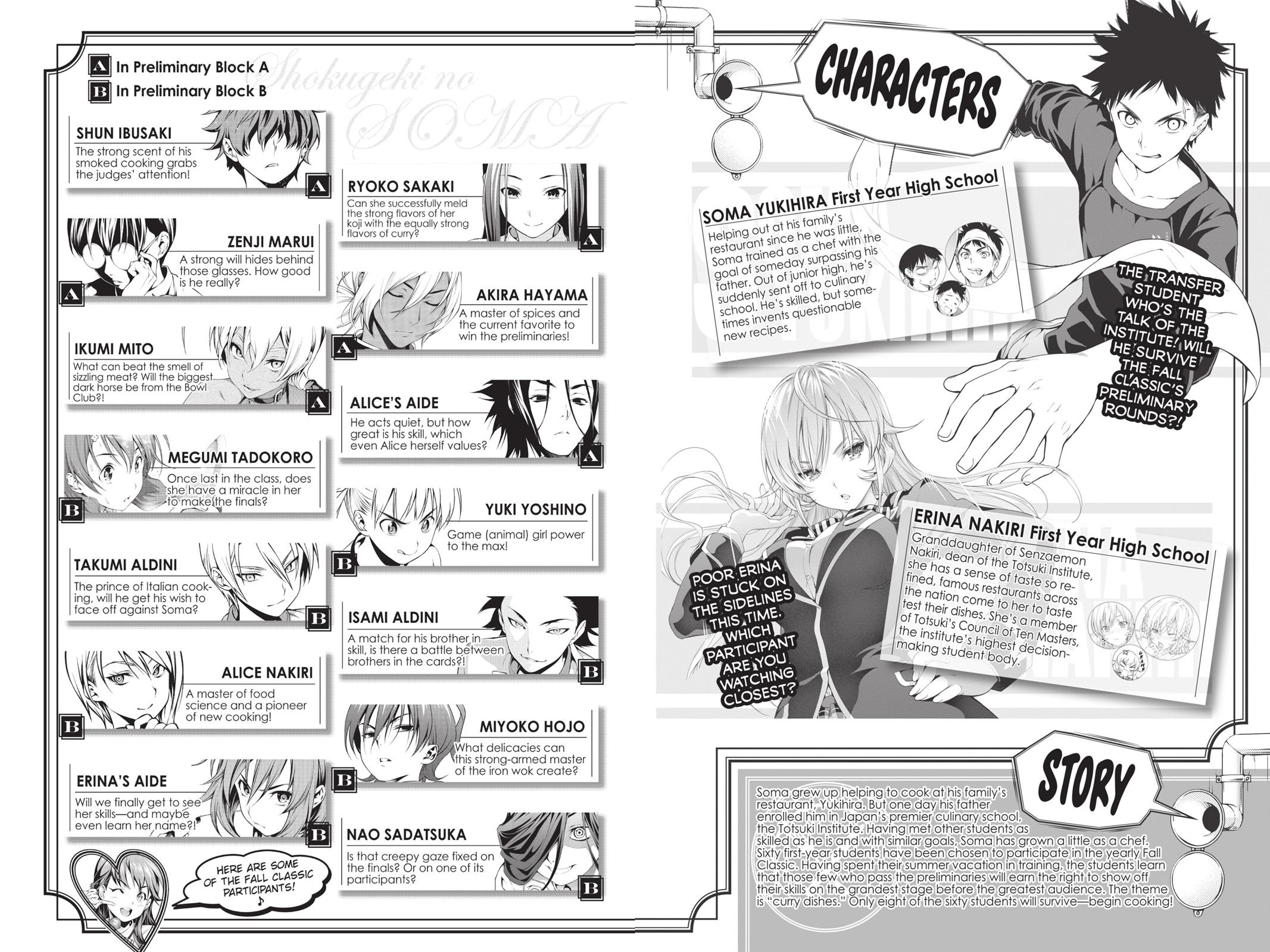 Read Food Wars! Shokugeki no Soma EN Manga Online