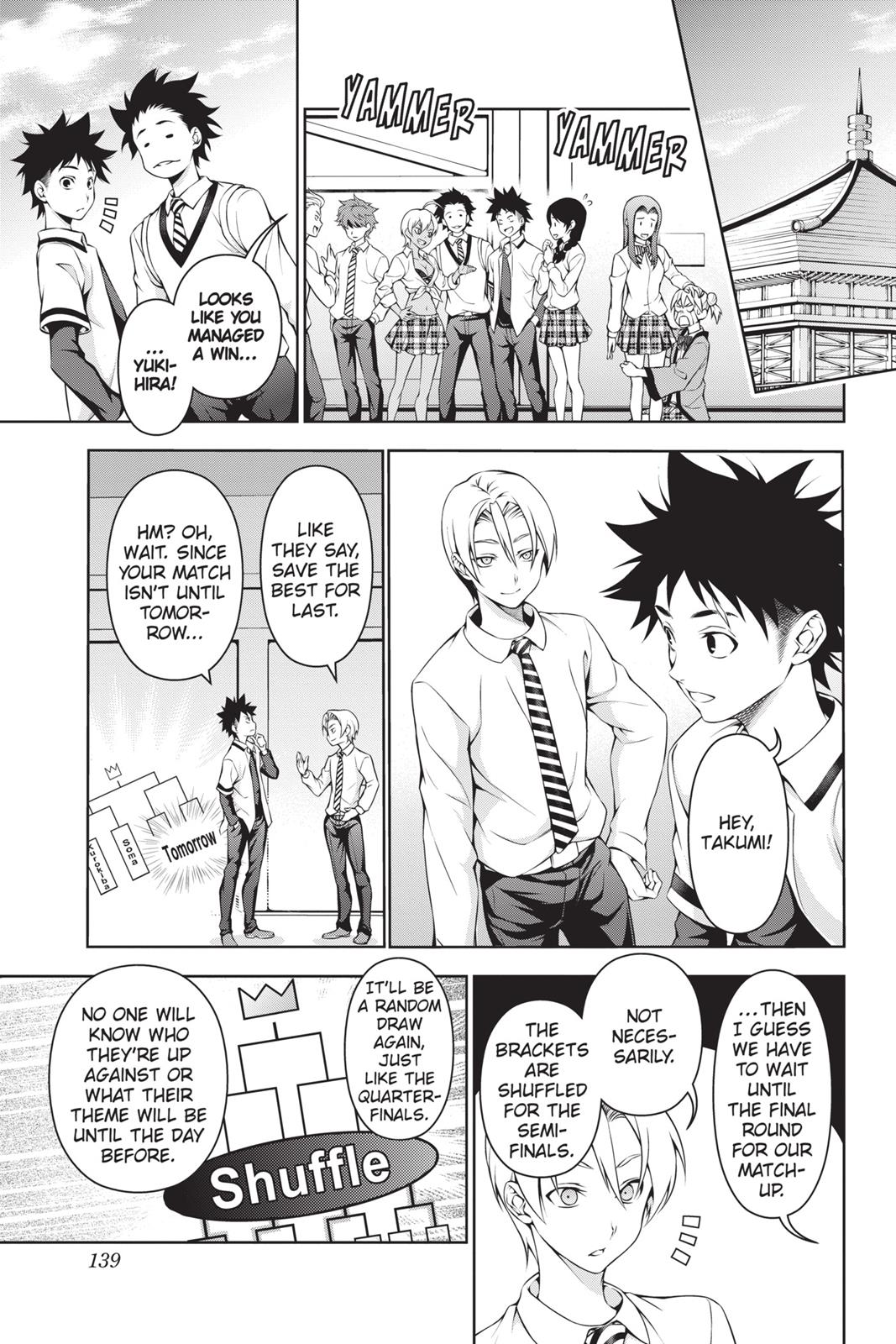 Read Food Wars! Shokugeki no Soma EN Manga Online