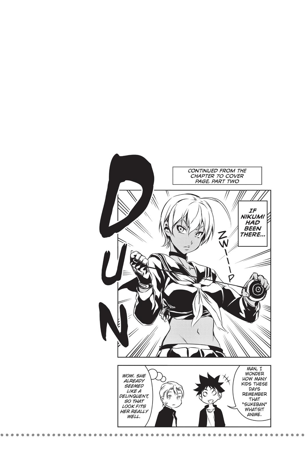 Read Food Wars! Shokugeki no Soma EN Manga Online