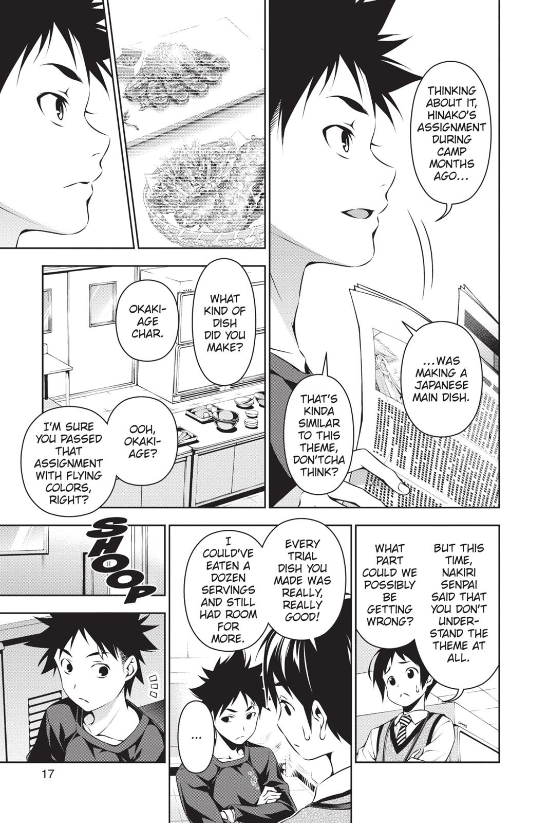Read Food Wars! Shokugeki no Soma EN Manga Online