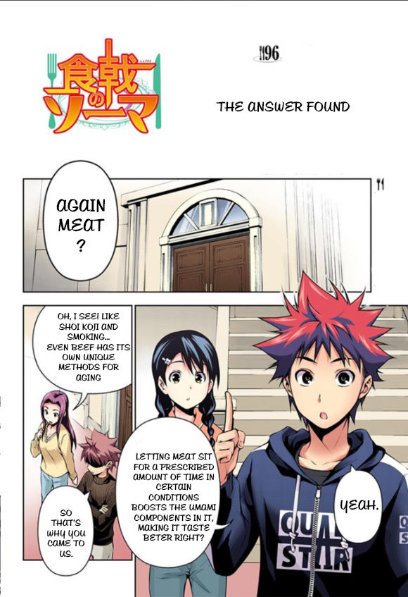 Read Food Wars! Shokugeki no Soma EN Manga Online