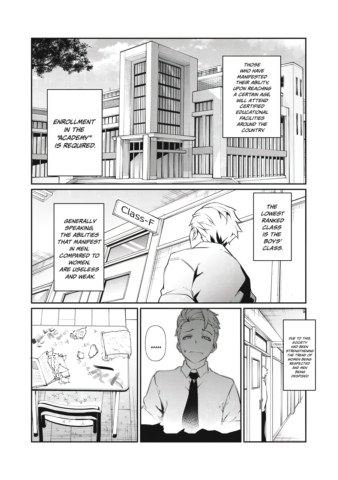 Read Hacking Ghost Karada ni shika Kachi no Nai Gakuen EN Manga Online
