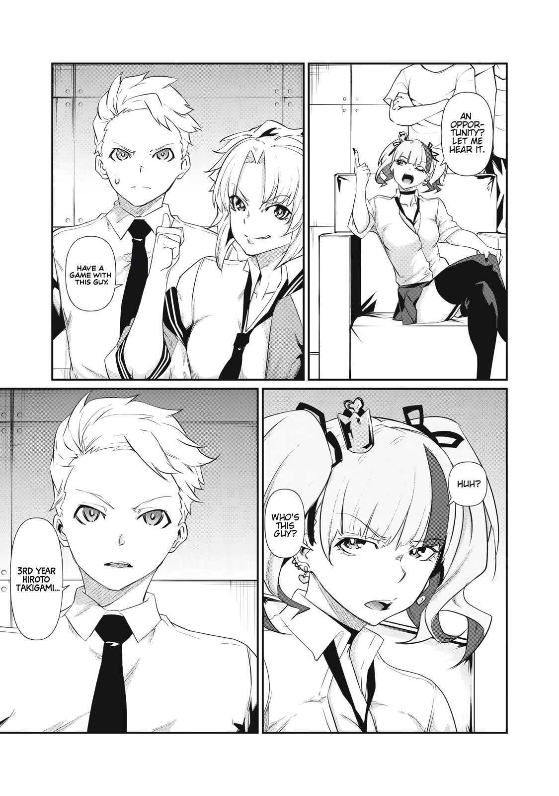 Read Hacking Ghost Karada ni shika Kachi no Nai Gakuen EN Manga Online