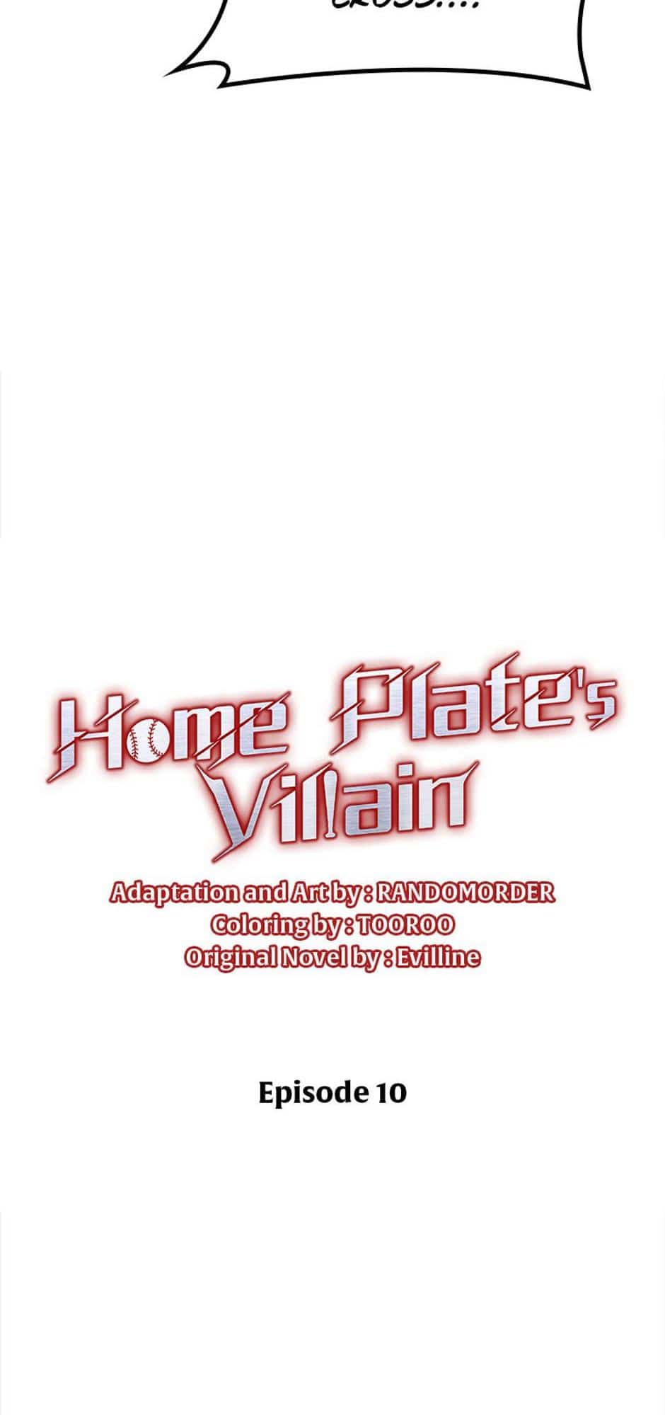 Read Home Plate's Villain EN Manga Online