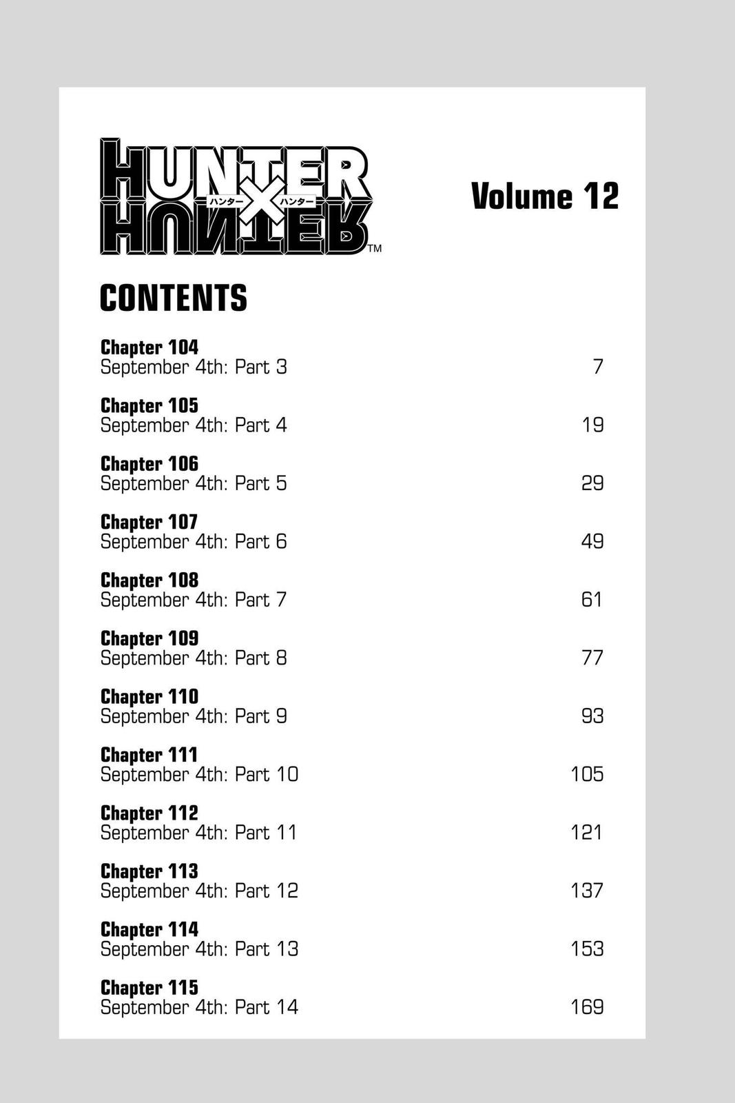Read Hunter x Hunter EN Manga Online