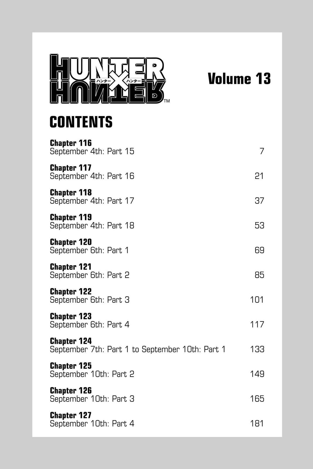Read Hunter x Hunter EN Manga Online