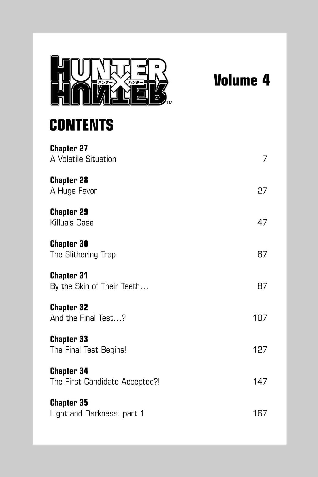 Read Hunter x Hunter EN Manga Online
