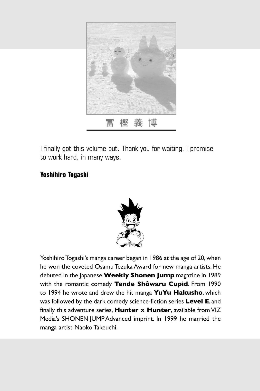 Read Hunter x Hunter EN Manga Online