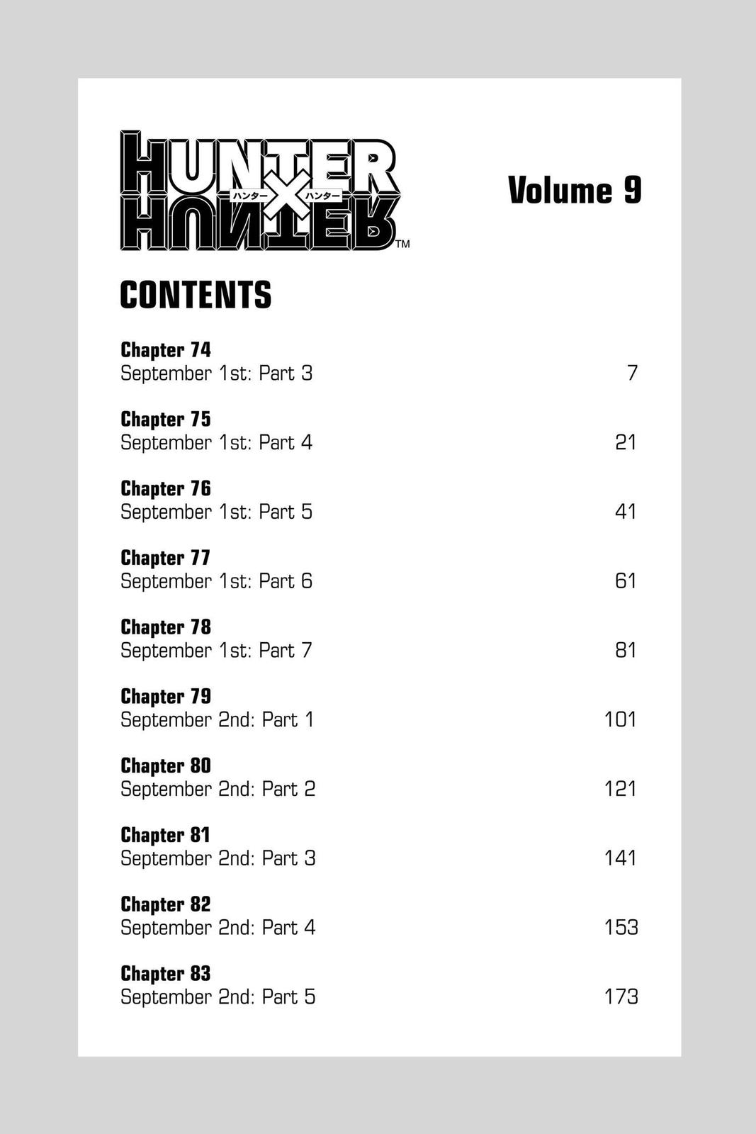 Read Hunter x Hunter EN Manga Online
