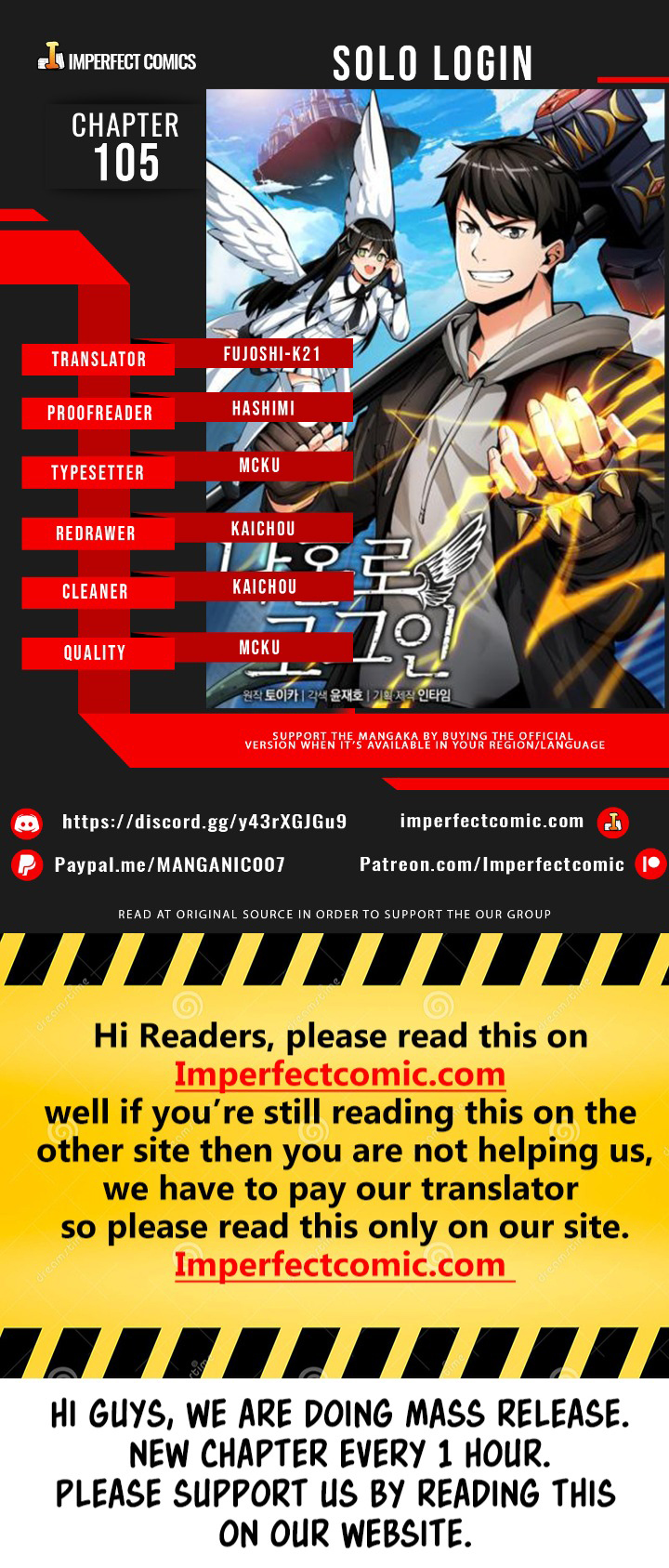 Read I Login Alone EN Manga Online