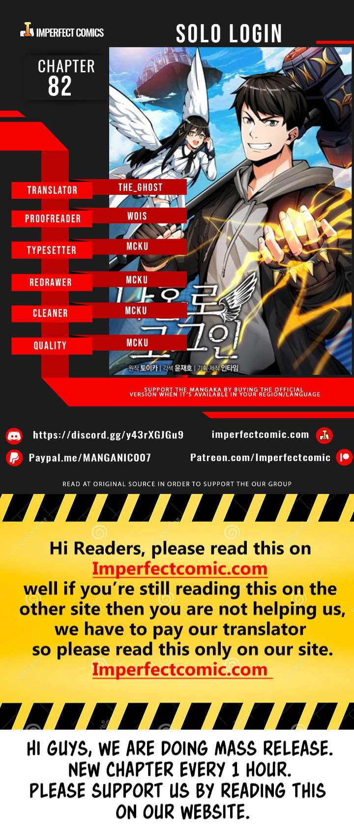 Read I Login Alone EN Manga Online
