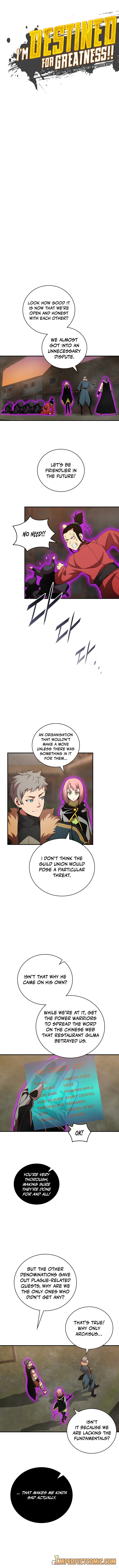 Read I'm Destined to Greatness EN Manga Online