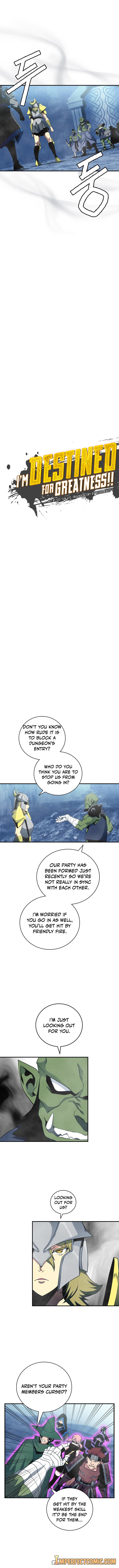 Read I'm Destined to Greatness EN Manga Online