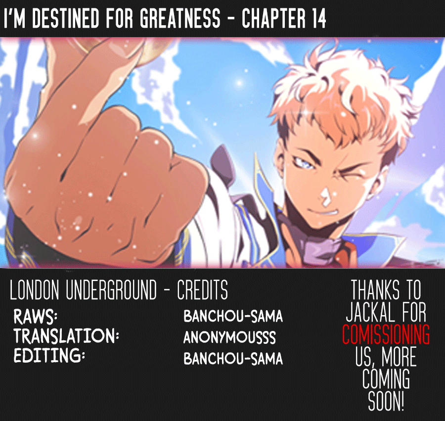 Read I'm Destined to Greatness EN Manga Online