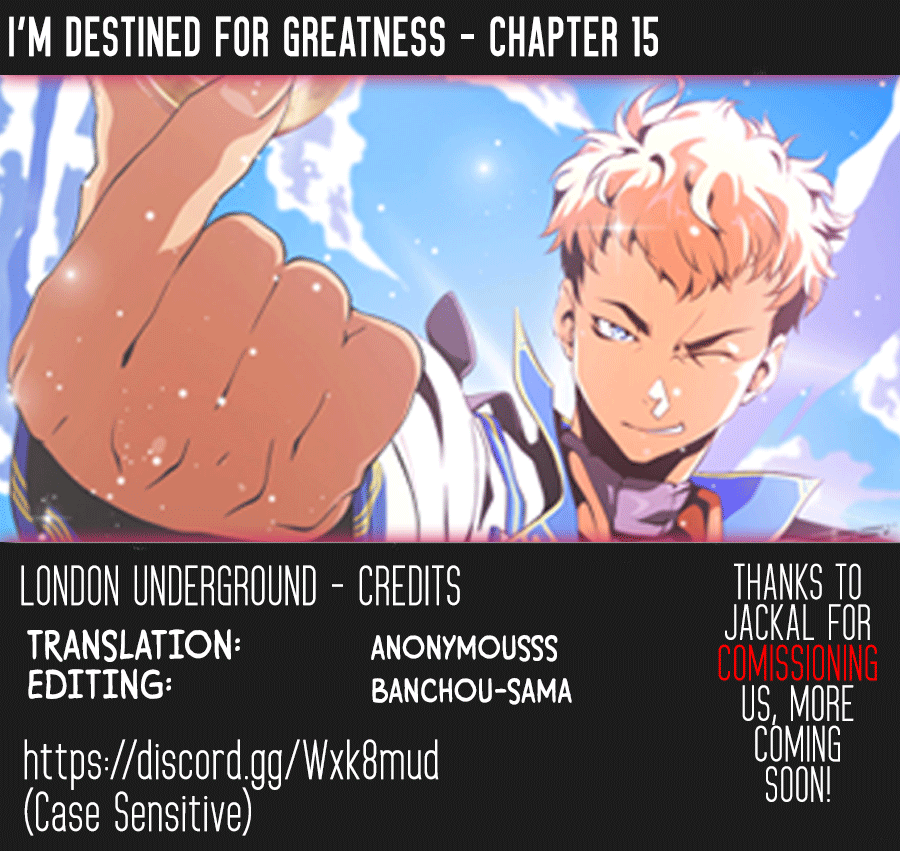 Read I'm Destined to Greatness EN Manga Online