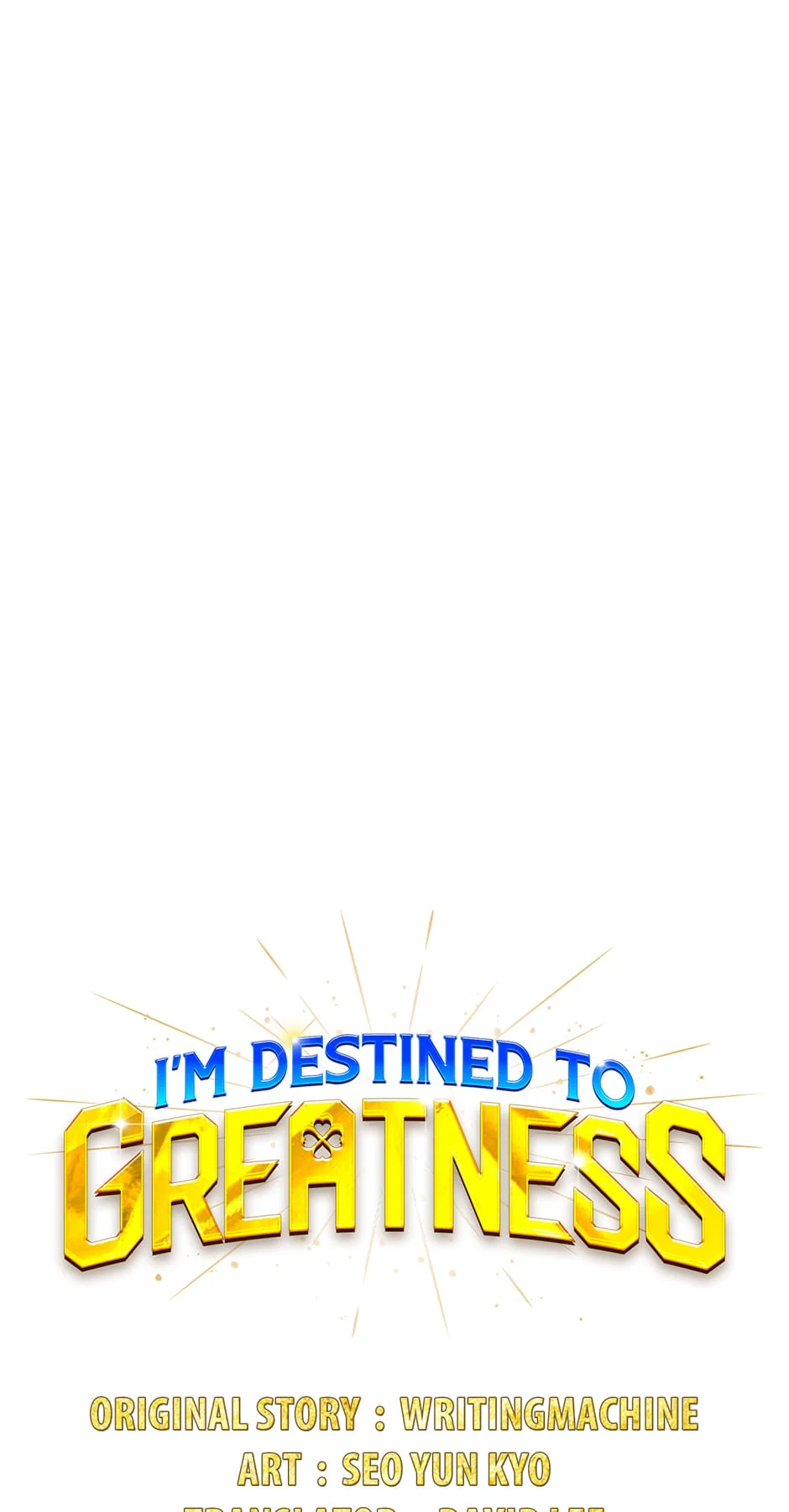 Read I'm Destined to Greatness EN Manga Online