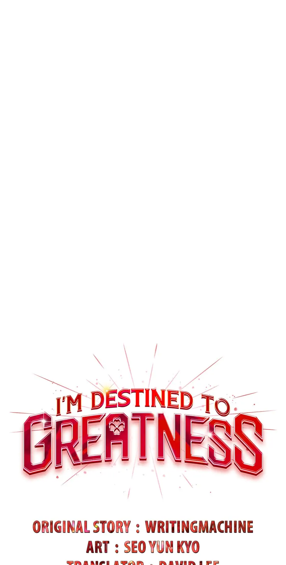 Read I'm Destined to Greatness EN Manga Online