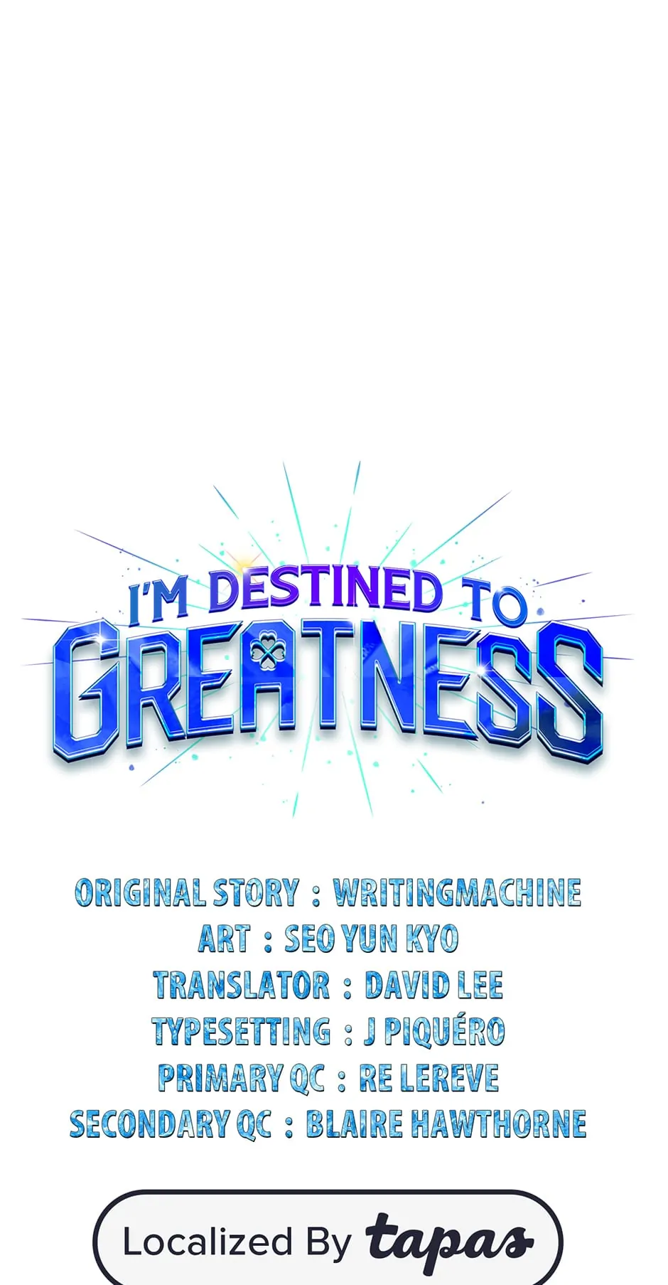 Read I'm Destined to Greatness EN Manga Online