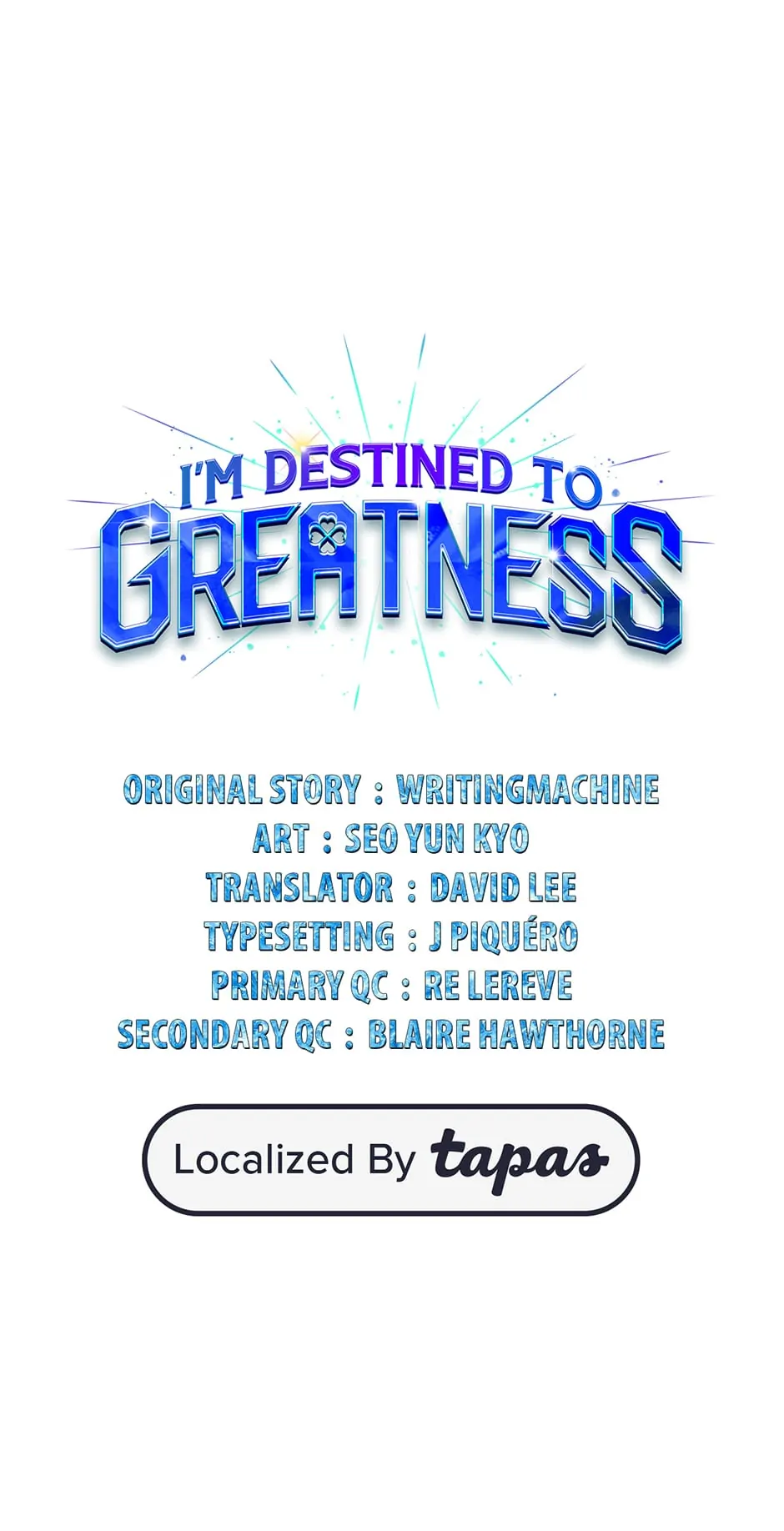 Read I'm Destined to Greatness EN Manga Online