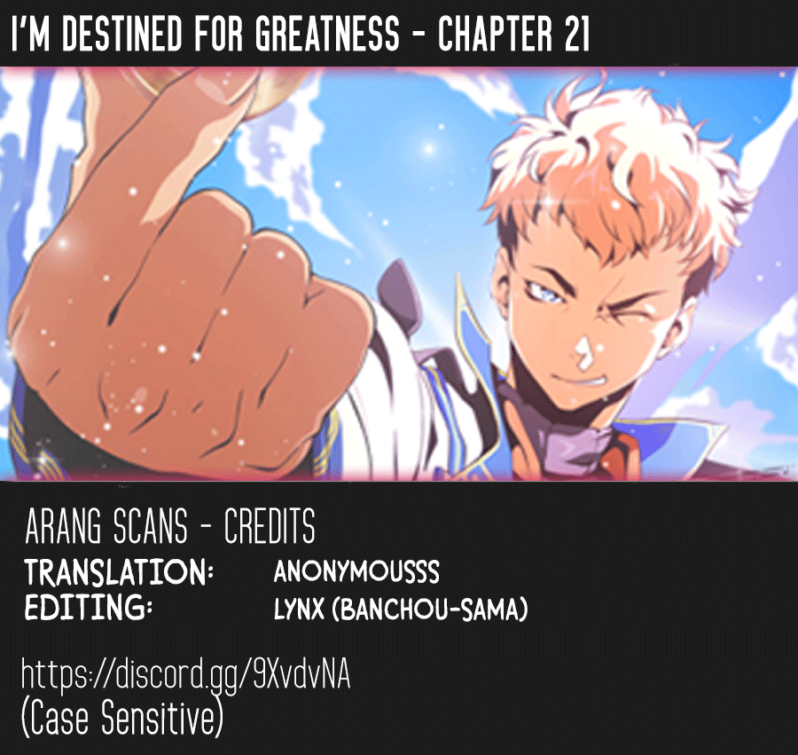 Read I'm Destined to Greatness EN Manga Online