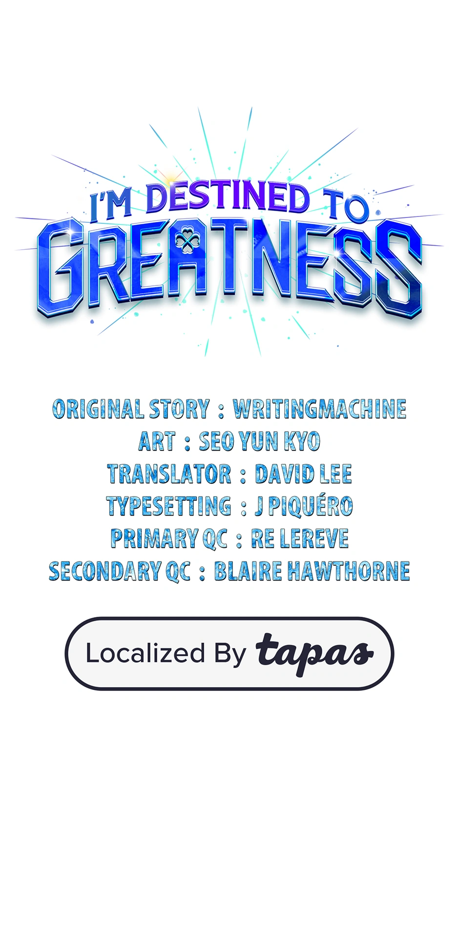 Read I'm Destined to Greatness EN Manga Online
