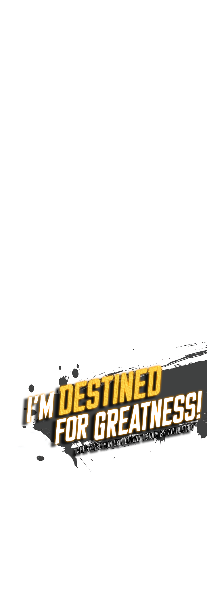 Read I'm Destined to Greatness EN Manga Online
