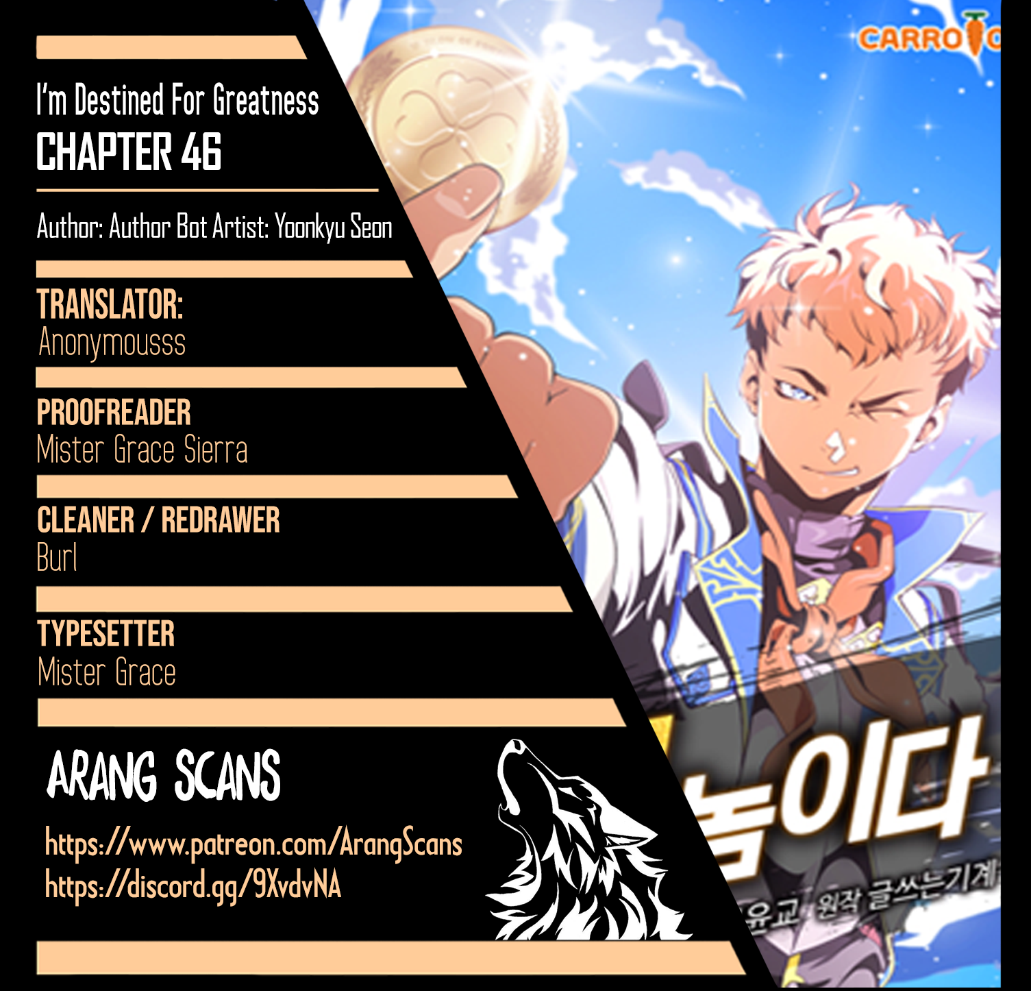 Read I'm Destined to Greatness EN Manga Online