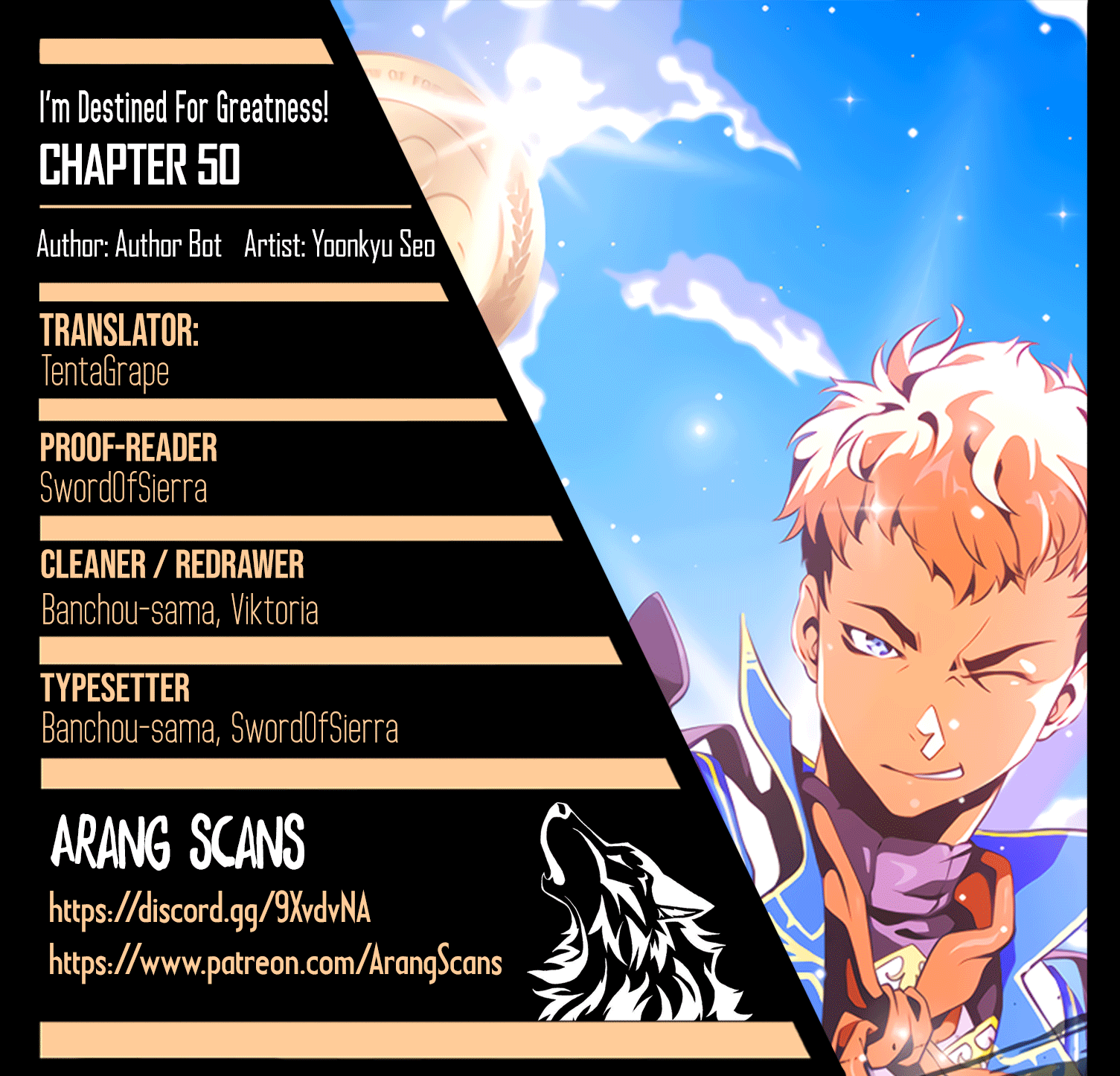 Read I'm Destined to Greatness EN Manga Online