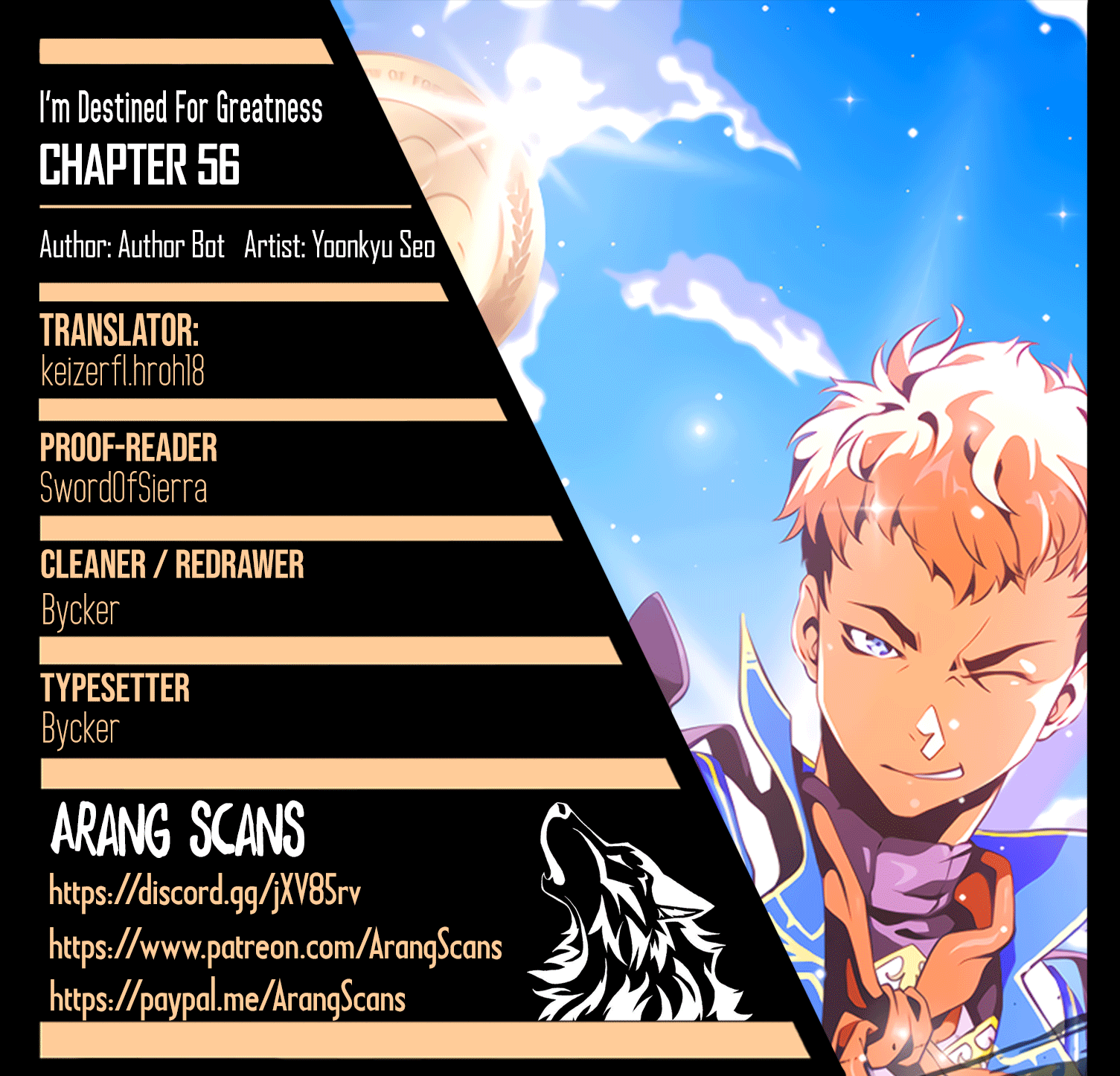 Read I'm Destined to Greatness EN Manga Online