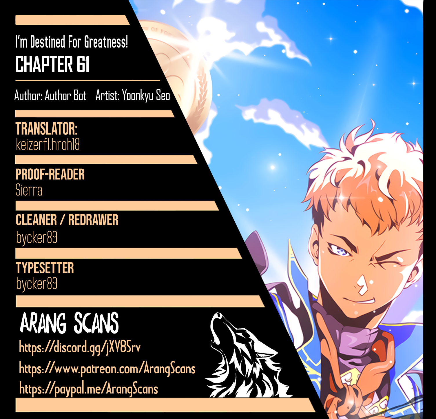 Read I'm Destined to Greatness EN Manga Online
