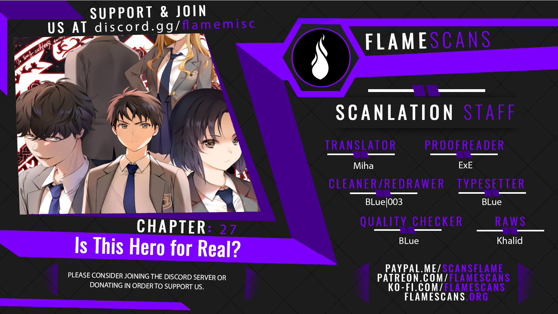 Read Is This Hero for Real EN Manga Online