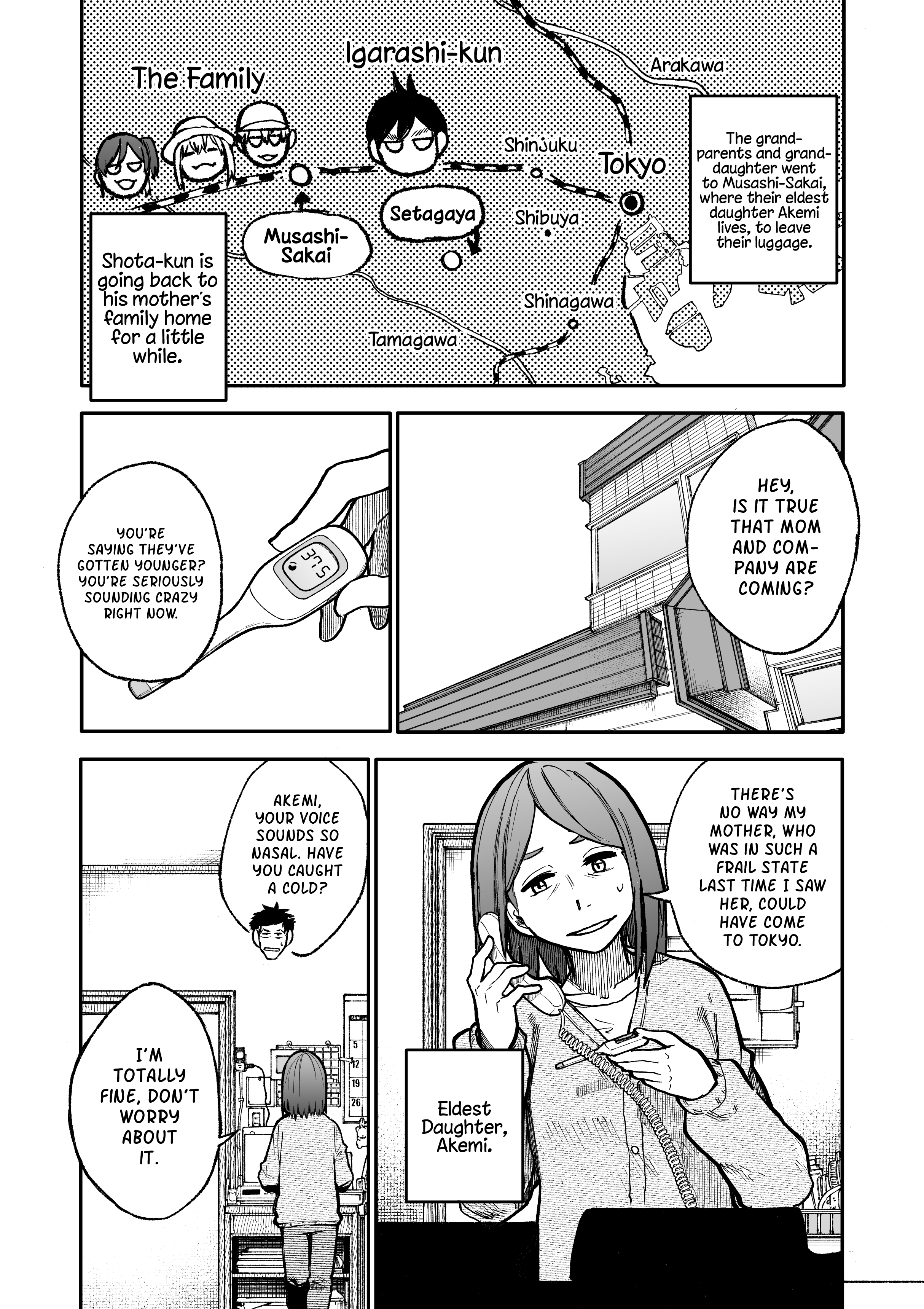 Read Jiisan Baasan Wakagaeru EN Manga Online