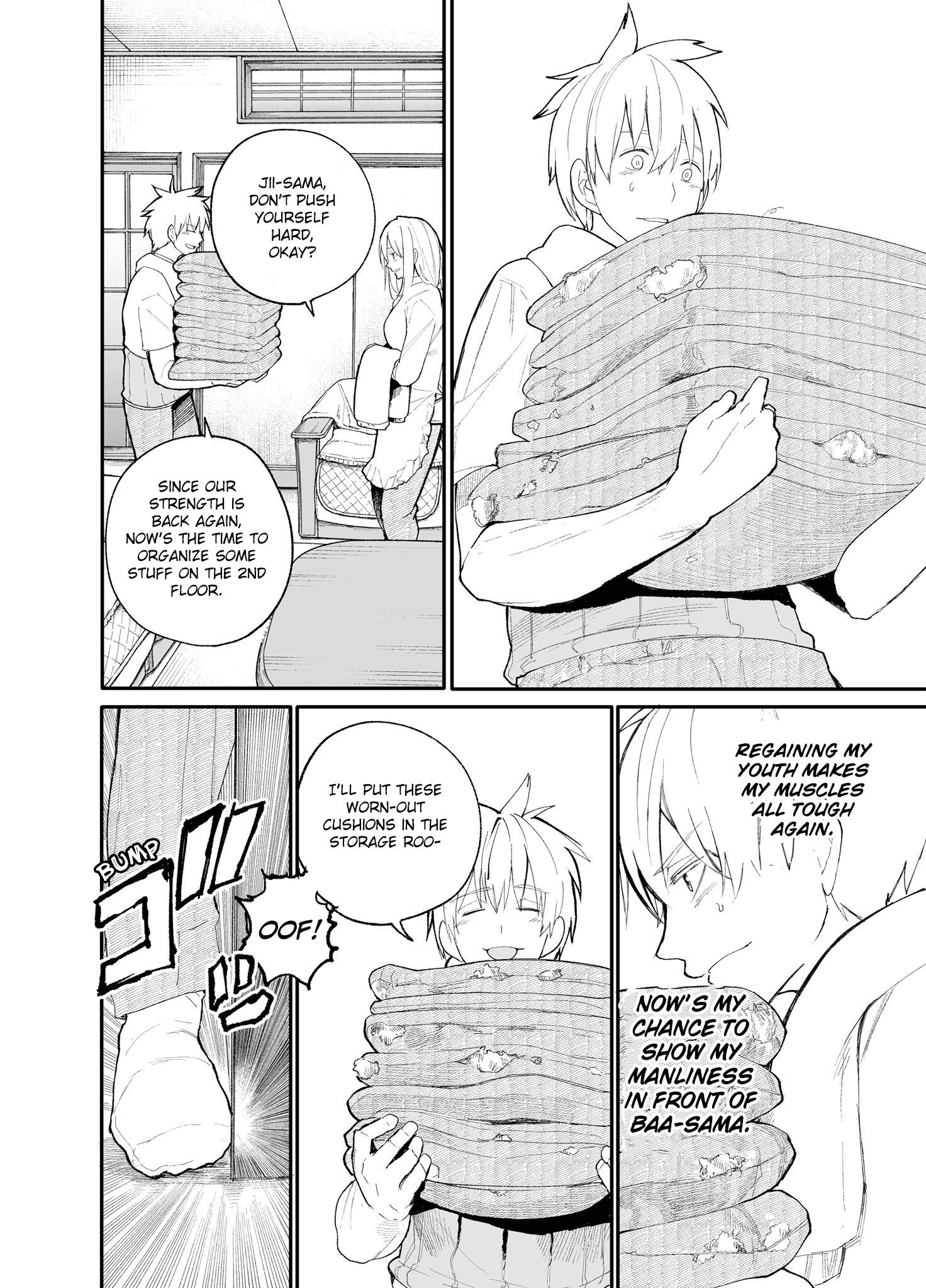 Read Jiisan Baasan Wakagaeru EN Manga Online