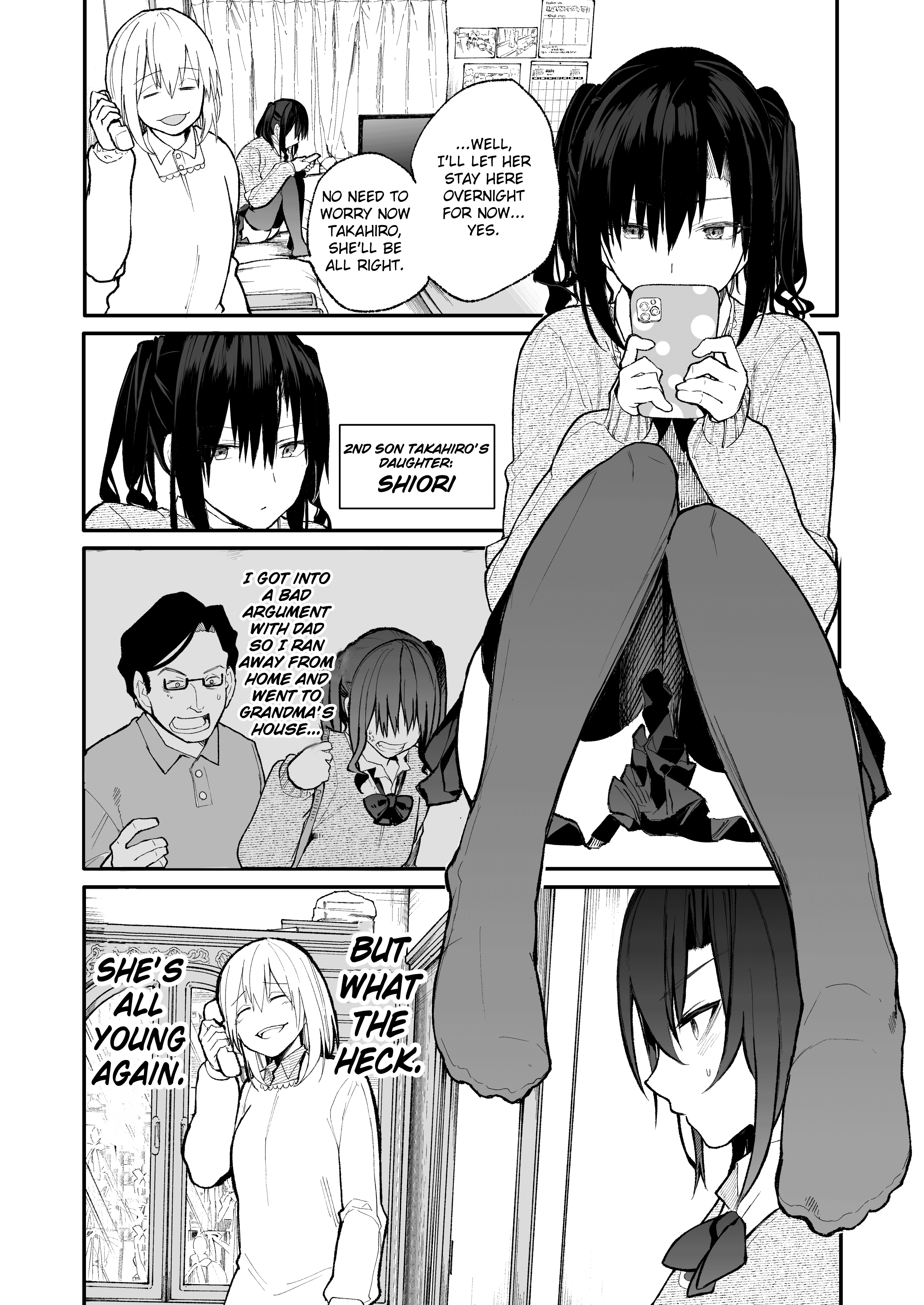 Read Jiisan Baasan Wakagaeru EN Manga Online